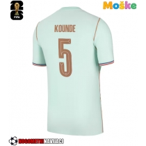 Moške Nogometnih dresov Francija Jules Kounde #5 Gostujoči SP 2026 Kratki rokavi